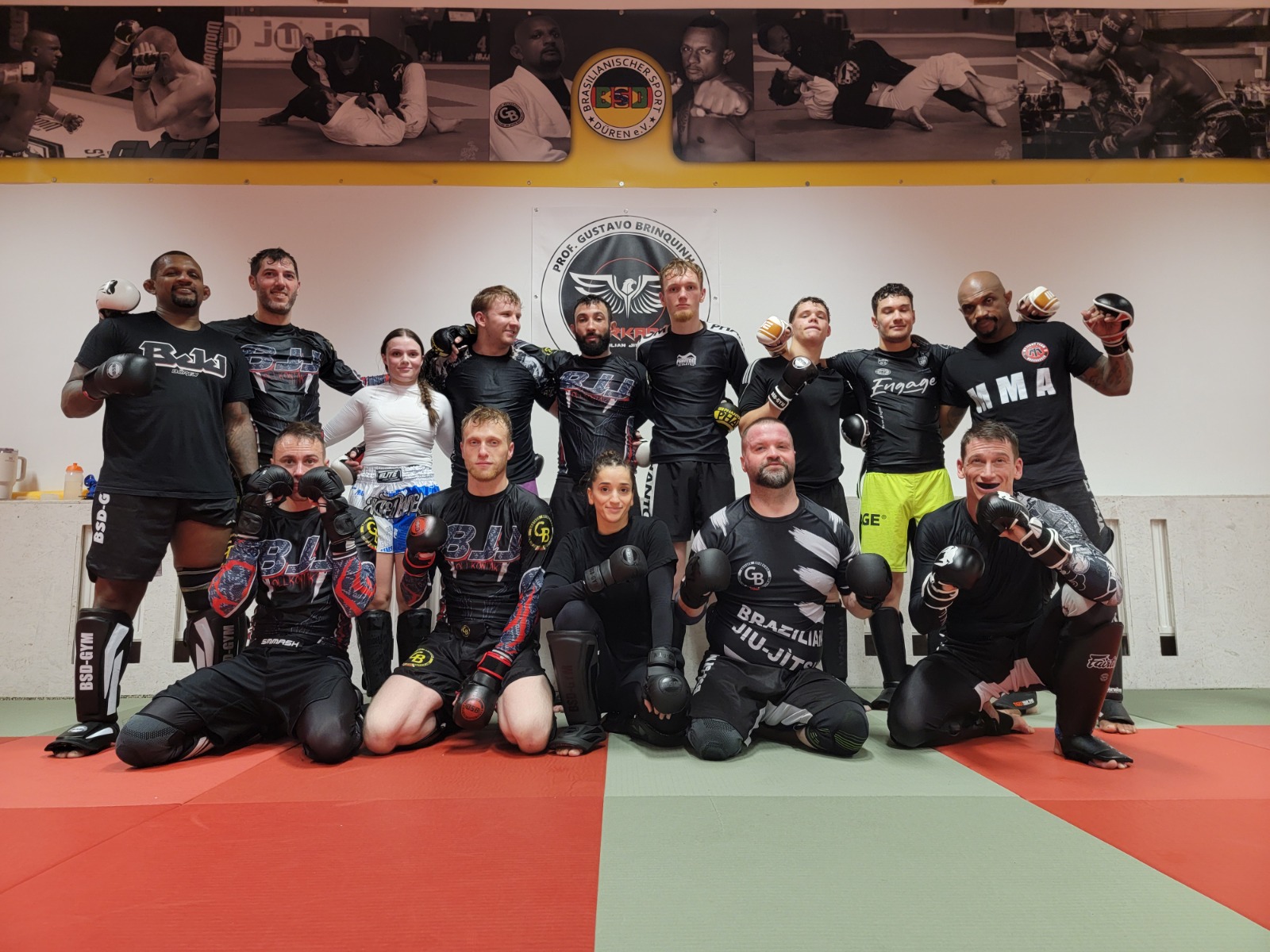 Intensive MMA Sparringssession im BSD Gym